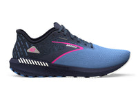 Women's Brooks Launch GTS 10 Peacoat/Marina Blue/Pink Glo lateral side