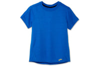Brooks Women's Distance Short Sleeve Shirt - Terracotta (221472692)