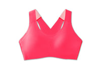 Brooks Women's Dare Crossback Run Bra - Flouro Pink (350074679)