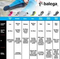 Balega Enduro Crew Running Socks - Black