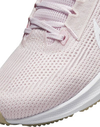 Nike Women's Pegasus 40 Pearl Pink/White medial side